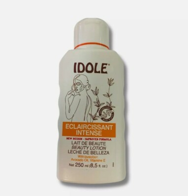 New Packaging IDOLE INTENSE Skin Lotion with Avocado Oil  & Vitamin E 8.5 fl oz