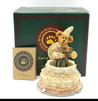 Boyds Bearstone  Gypsy Rose...Surprise!  #228332 Birthday NEW in Box  Retired