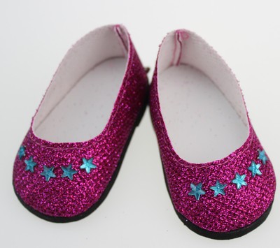 Hot sell fashion gift shoes for 18inch American girl doll party 