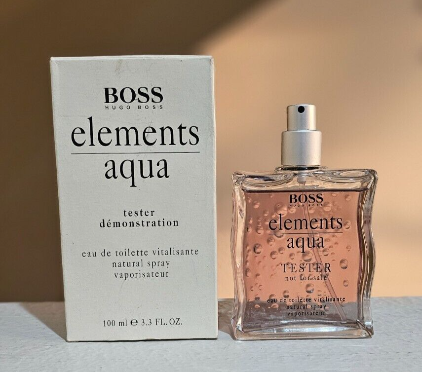 【希少】Hugo Boss elements aqua 100ml オードトワレ BOSS Elements Aqua by Hugo Boss 3.3 3.4 oz 100 ml Eau de