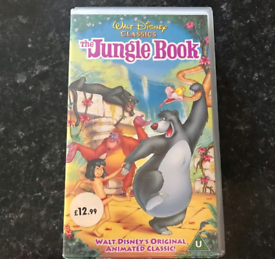 Disney Jungle Book Classic VHS Video Tape