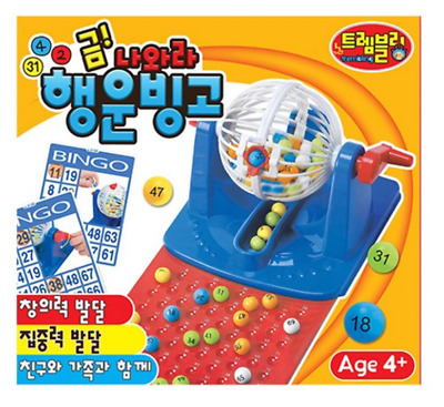role land Lucky Bingo board game - Korea Toys