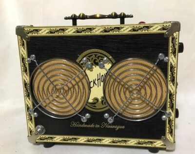 Custom Cigar Box Bluetooth Stereo Truly One of a Kind Cool & Sounds Great