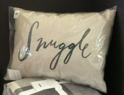 Pottery barn snuggle clearance pillow