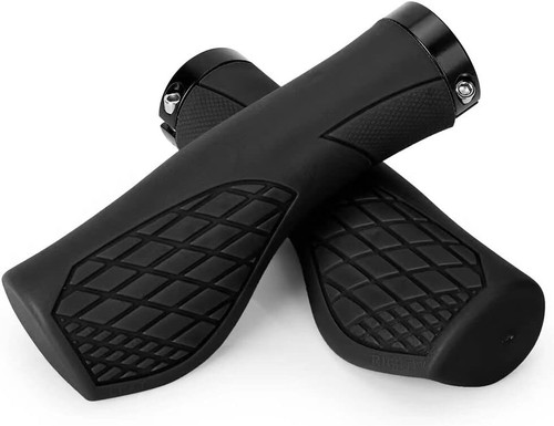 Nonslip Bike Grips with Mini-Wing Optimum Wrist Support for BMX,Bicycle,MTB Bike