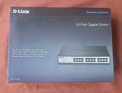 D-Link DGS (DGS-1024D) 24-Ports Desktop Switch
