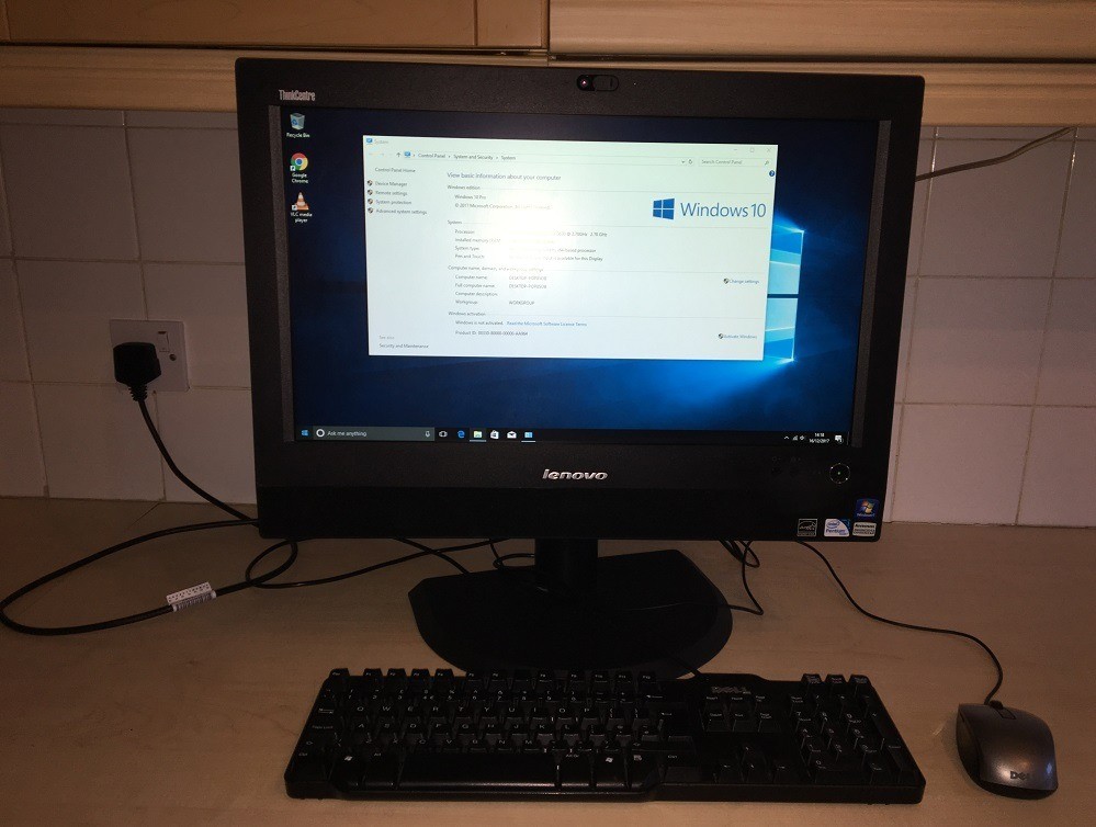 Lenovo Ibm Thinkcentre Aio All In One Desktop Computer Pc