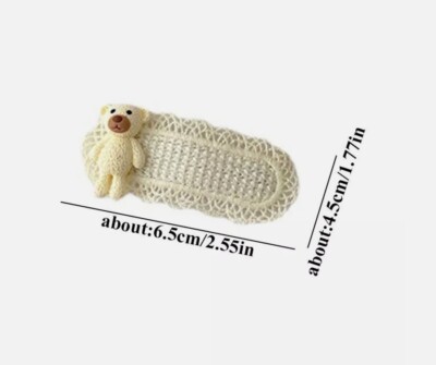 Autumn Hair Accessories Korean Style Headdress Cartoon Knitted Hairpins Fashion
