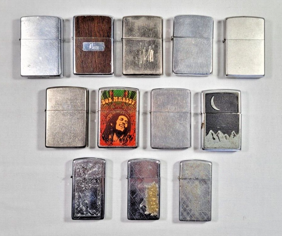 Lot of 12 Zippo Lighters, Not Working, All are ZipposのeBay公認海外通販｜セカイモン