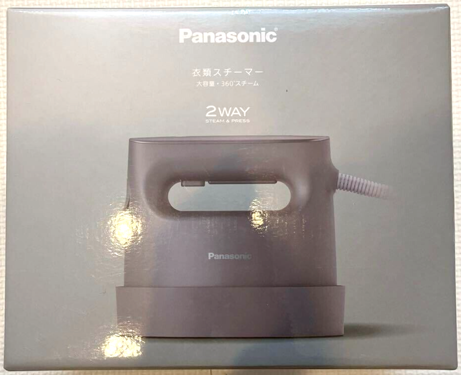 New Panasonic NI-FS780-H Clothes Steamer Iron Calm Gray 100V from japan New Panasonic NI-FS780-H Clothes Steamer Iron Calm Gray 100V from japan