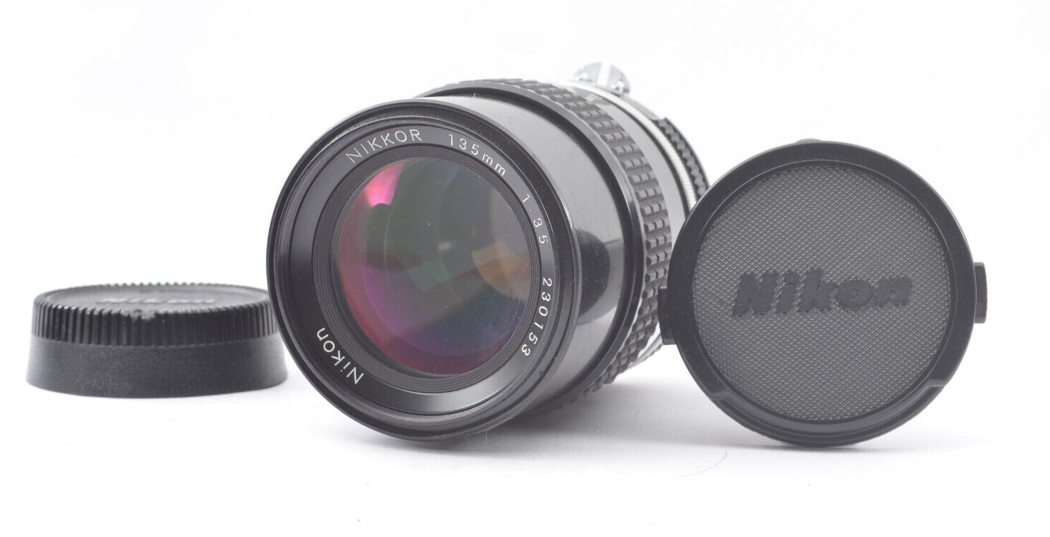 Mint】Nikon NIKKOR 135mm f/3.5 Ai from FA,FE2,FM2,FM3A,F4,F5 Mint】Nikon NIKKOR 135mm f/3.5 Ai from FA,FE2,FM2,FM3A,F4,F5