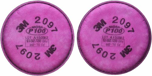 *2-Pieces* Particulate Filter 2097 for P100 Retainer Nuisance Organic Relief