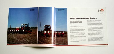 1980 International 800 Series 4 6 8 12 Row Planter Brochure 3388 3788 Tractor