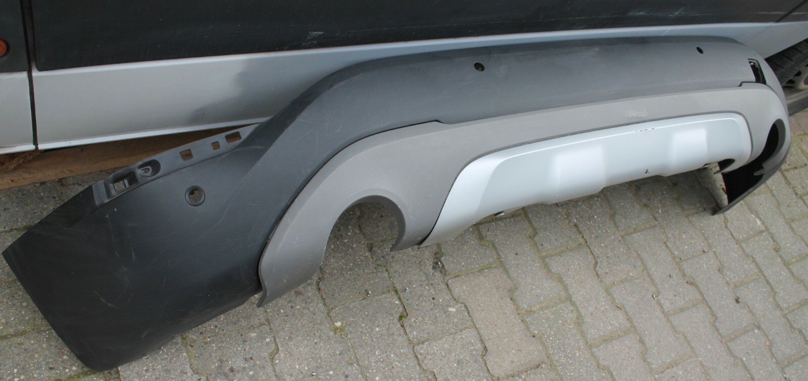 Original BMW X1 F48 Year 2015-2017 Bumper Diffuser Rear 