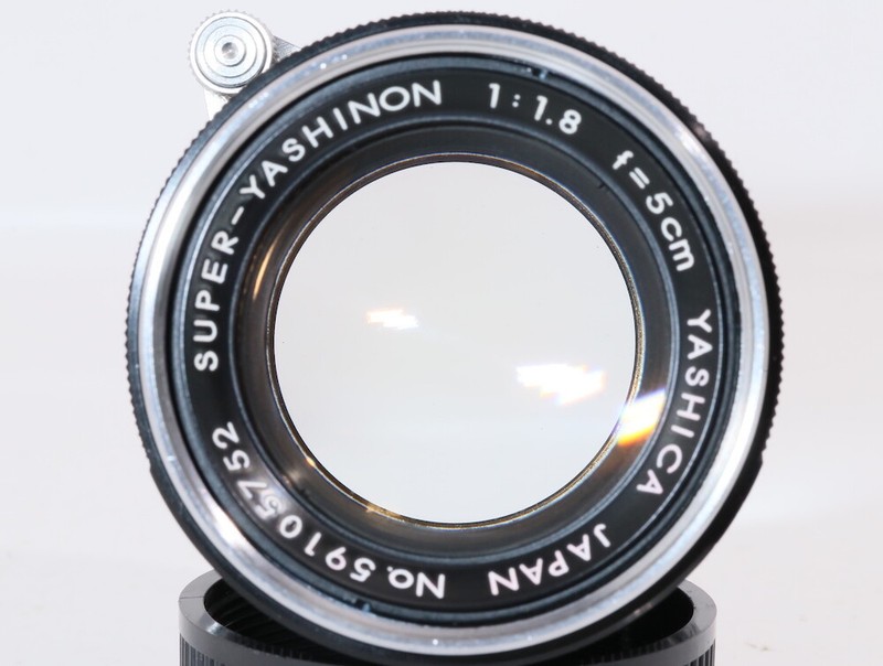 希少 YASHICA SUPER YASHINON 5cm F/1.8 L39 YASHICA SUPER YASHINON 5cm F1.8 m39 L39 #59106004 kjm 147-78
