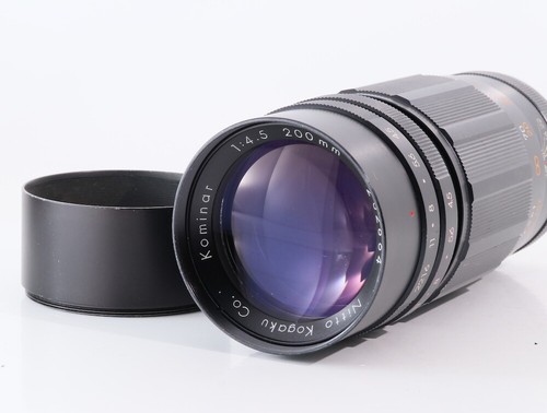 きT》Nitto Kogaku TELE Kominar 1:4.5 200mm Rare Nitto Kogaku Kominar 200mm F4.5 MF for Minolta SR/MD