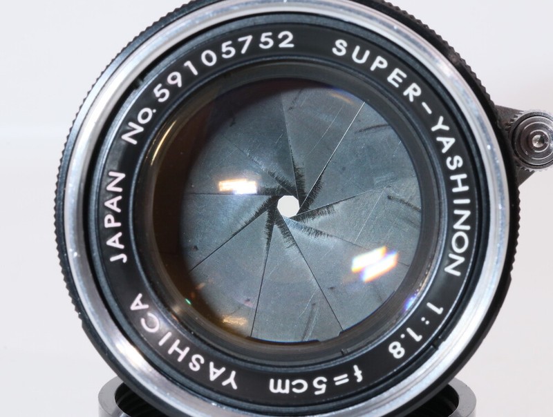 Rare Yashica Super Yashinon 5cm F 1.8 Leica LTM39 Lens