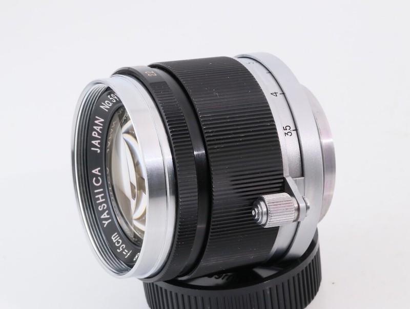 希少 YASHICA SUPER YASHINON 5cm F/1.8 L39 Rare Yashica Super Yashinon 5cm F 1.8 Leica LTM39 Lens