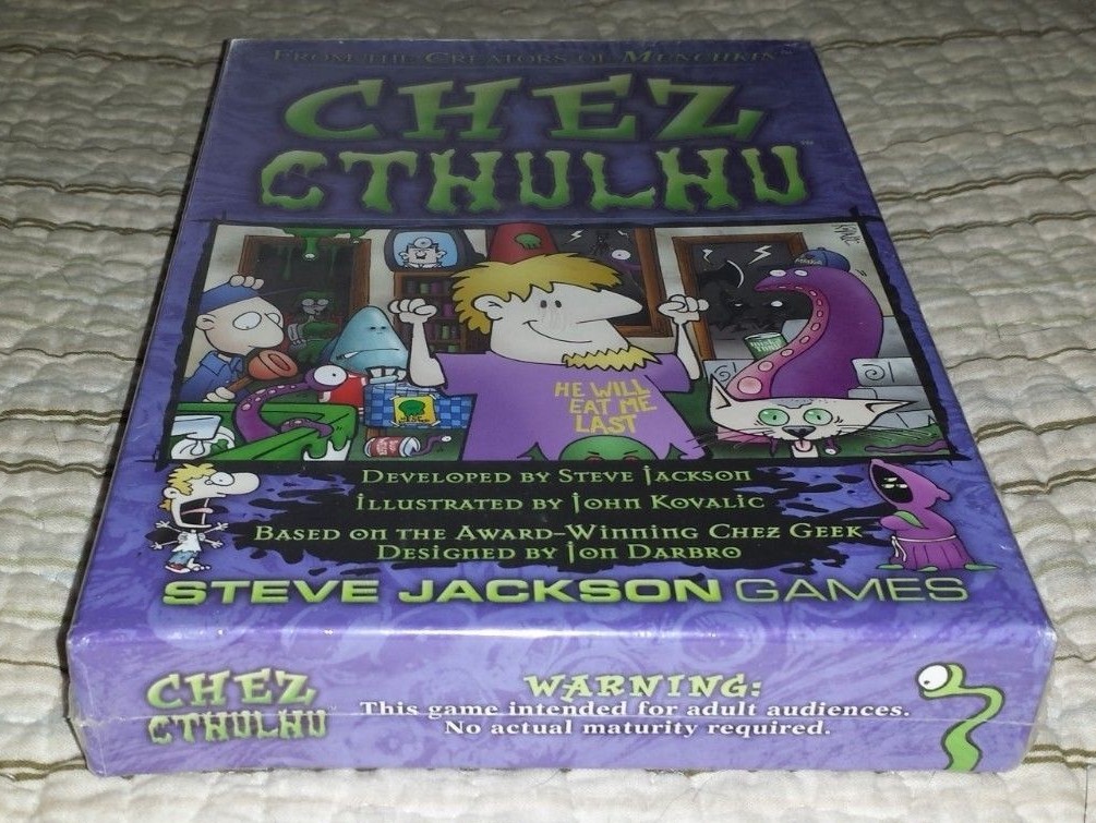 Chez Cthulhu Card Game NISB by Steve Jackson Games