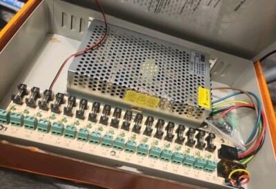 16 Ch Channel Power Supply Distribution Box 12V DC 10A for CCTV Security Camera