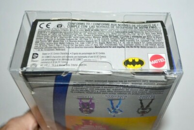 5 PACK 12" Inch Action Figures Clear Plastic Protectors Case Display Boxes