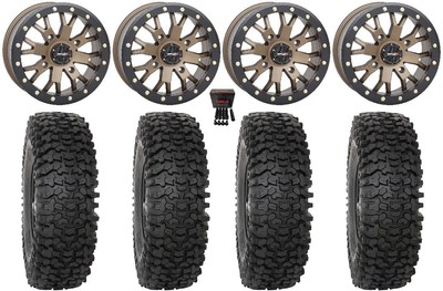 System 3 SB-4 15'' Wheels Br (6+1/4+3) 32'' RC500S Sticky Tires Can-Am Defender