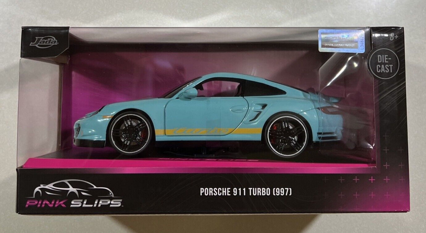 PINK SLIPS ポルシェ 911 GT3の2台セット！ JADA PINK SLIPS Porsche 911 GT3 (996) 1/32 🟩 Green 🟩 24106