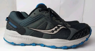 Saucony Grid Raptor TR2 Running Trail Sneakers,Men Sz 9.5 W ,S25428-1,Wide Width