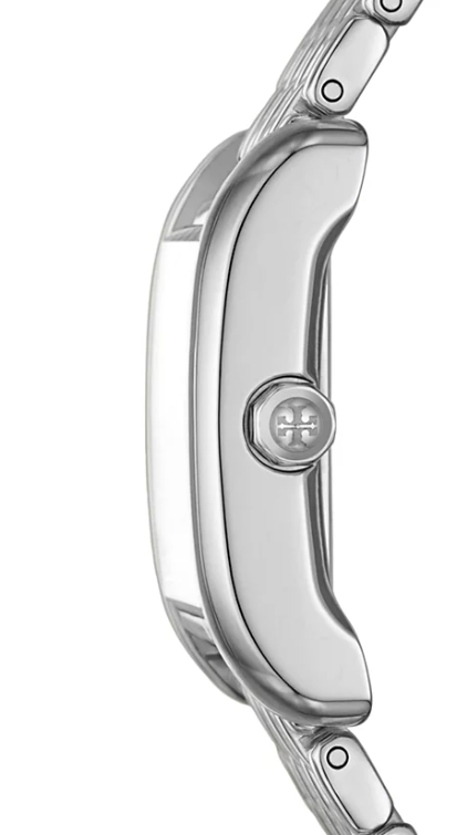Pre-owned Tory Burch Women's The Eleanor Stainless Steel Bracelet Watch 25mm Tbw1069