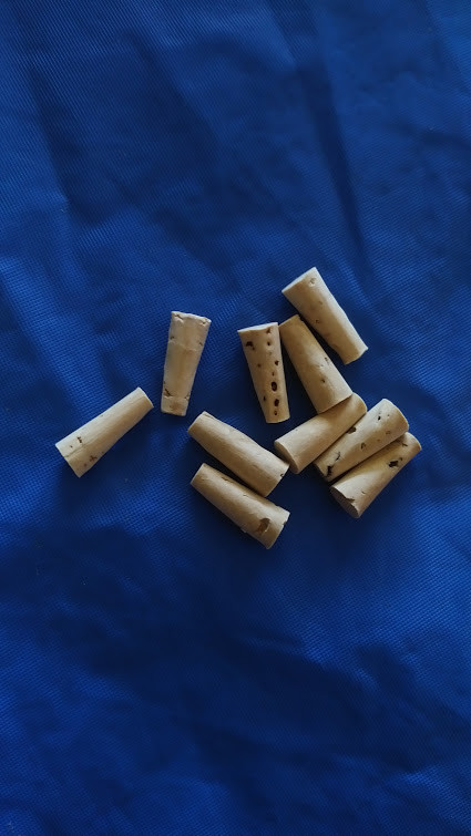 CORK stopper plug round tapered style crafts fishing lab wine *various sizes&Qt*