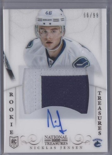 2013-14 Panini National Treasures - Nicklas Jensen #194