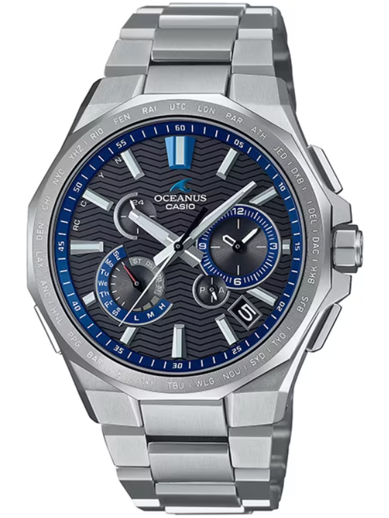 Pre-owned Casio Oceanus Ocw-t6000-1ajf Watch Japan Domestic Version