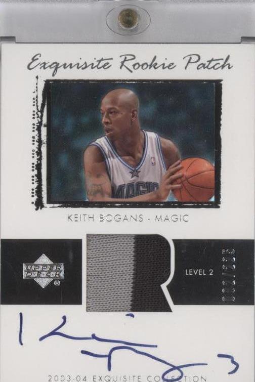 2003-04 Upper Deck Exquisite Collection - Keith Bogans #45