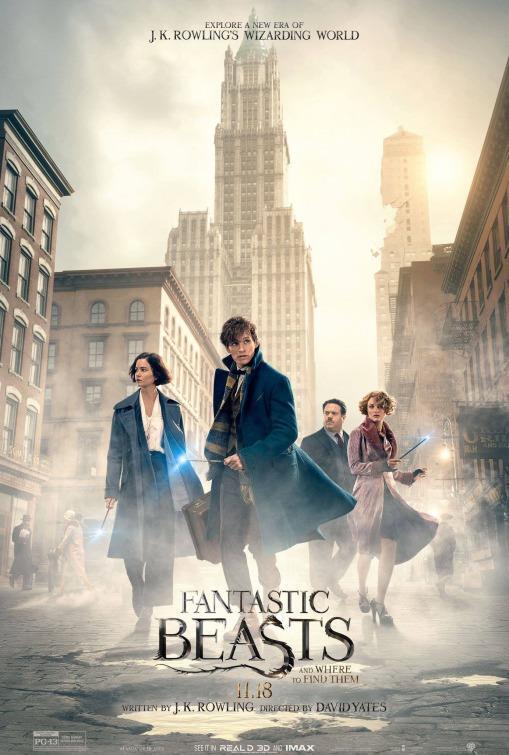Fantastic Beasts And Where To Find Them 11.5x17 Original Promo Movie Poster Mint