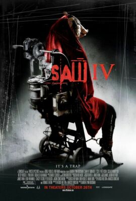 SAW IV 4 ex 13.5x20 PROMO MOVIE POSTER
