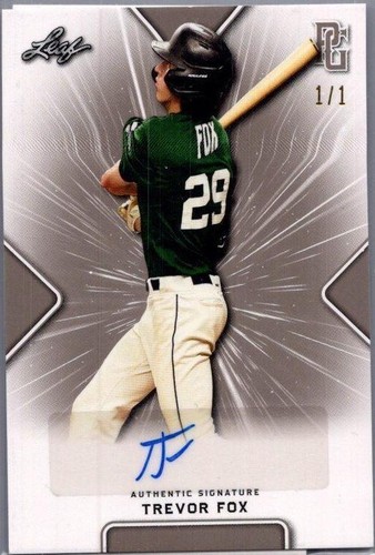 2021 Leaf Perfect Game National Showcase - Trevor Fox #BA-TF2