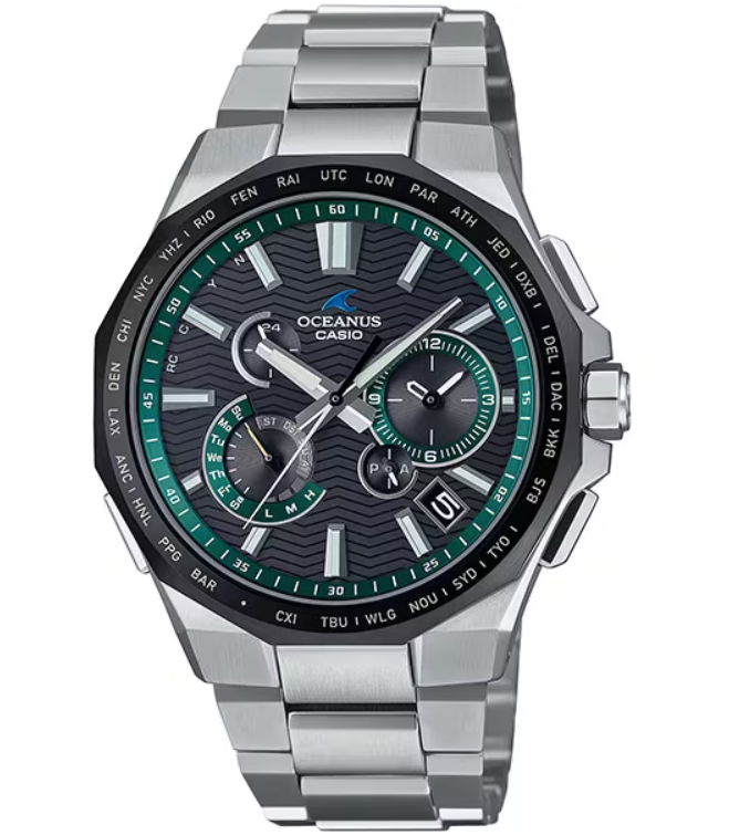 Pre-owned Casio Oceanus Ocw-t6000a-1ajf Watch Japan Domestic Version