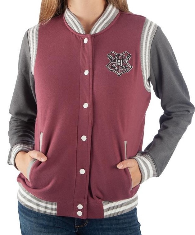 Licensed Harry Potter HOGWARTS Varsity Jacket For Women eBay