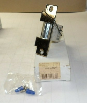 NEW EDWARDS SIGNALING SATIN CHROME MORTISE DOOR OPENER 3-6 VDC 8-16 VAC 181-AF