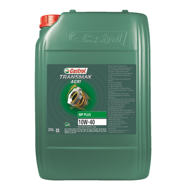 20 Liter Castrol Transmax Agri Mp Plus 10w-40 TraktorÃ¶L / Stou Getriebe Und Hydr