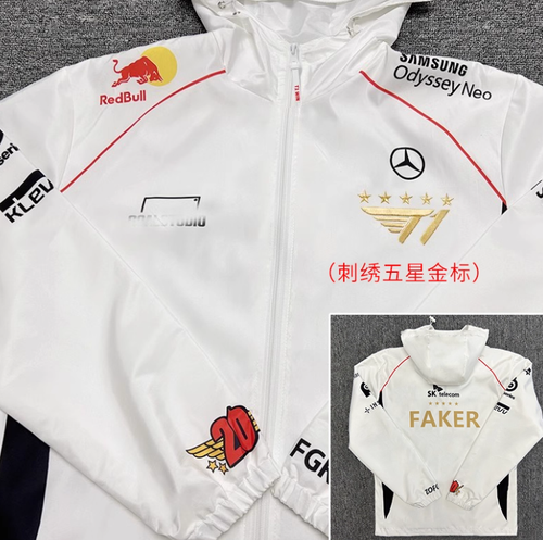 2024 LCK T1 Team Uniform Jersey S14 Faker Jacket LOL World