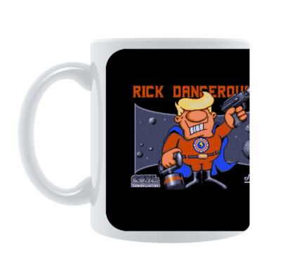 RICK DANGEROUS 2 - mug  [ classic amiga commodore atari retro game cup ]