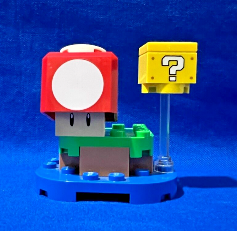 LEGO Super Mario Super Mushroom Surprise Expansion Set 30385 Complete eBay