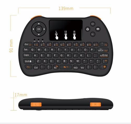 Touchpad Mouse 2.4ghz Remote Usb Dongle For Tv Box Android Ps4