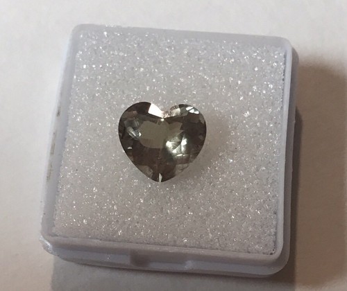 3.89 Carat Turkish Diaspore LOVELY Heart Cut  GREAT!!Color Change  NATURAL!!