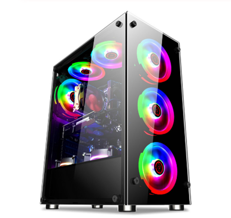 Glasseite Glasscheibe Pc Gaming Gehäuse USB3.0 TAX M-ATX Mini-ITX ATX Tower