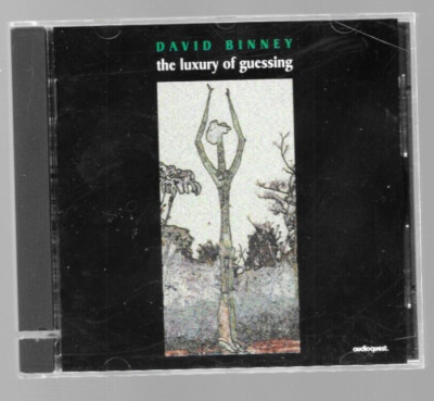 David Binney   The Luxury Of Guessing CD 1995 - Audio Quest - Jazz