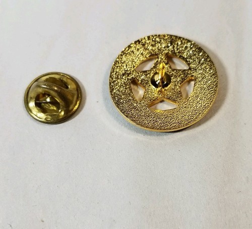 Winchester Ranger Law Enforcement Western Mini Sheriff Badge Pin Lapel  80's?