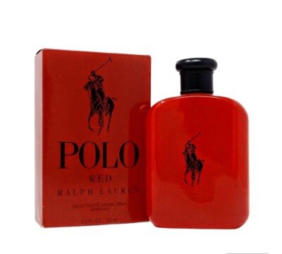 Ralph Lauren Polo Red EDT 4.2 oz 125 ml Dynamic Men's Cologne