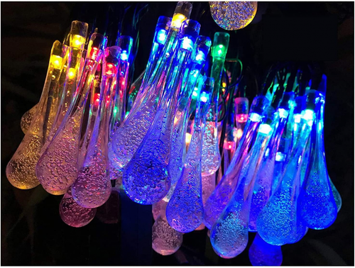 20 Feet 30 Led Water Drop Multicolor
